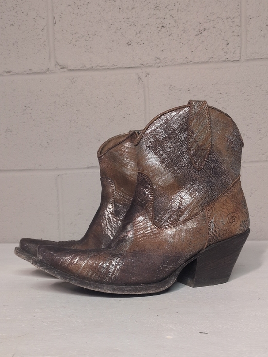 Ariat Shoes - Ariat Women's Brushed Silver Circuit Cruz Boots 10029644, Size 8.5